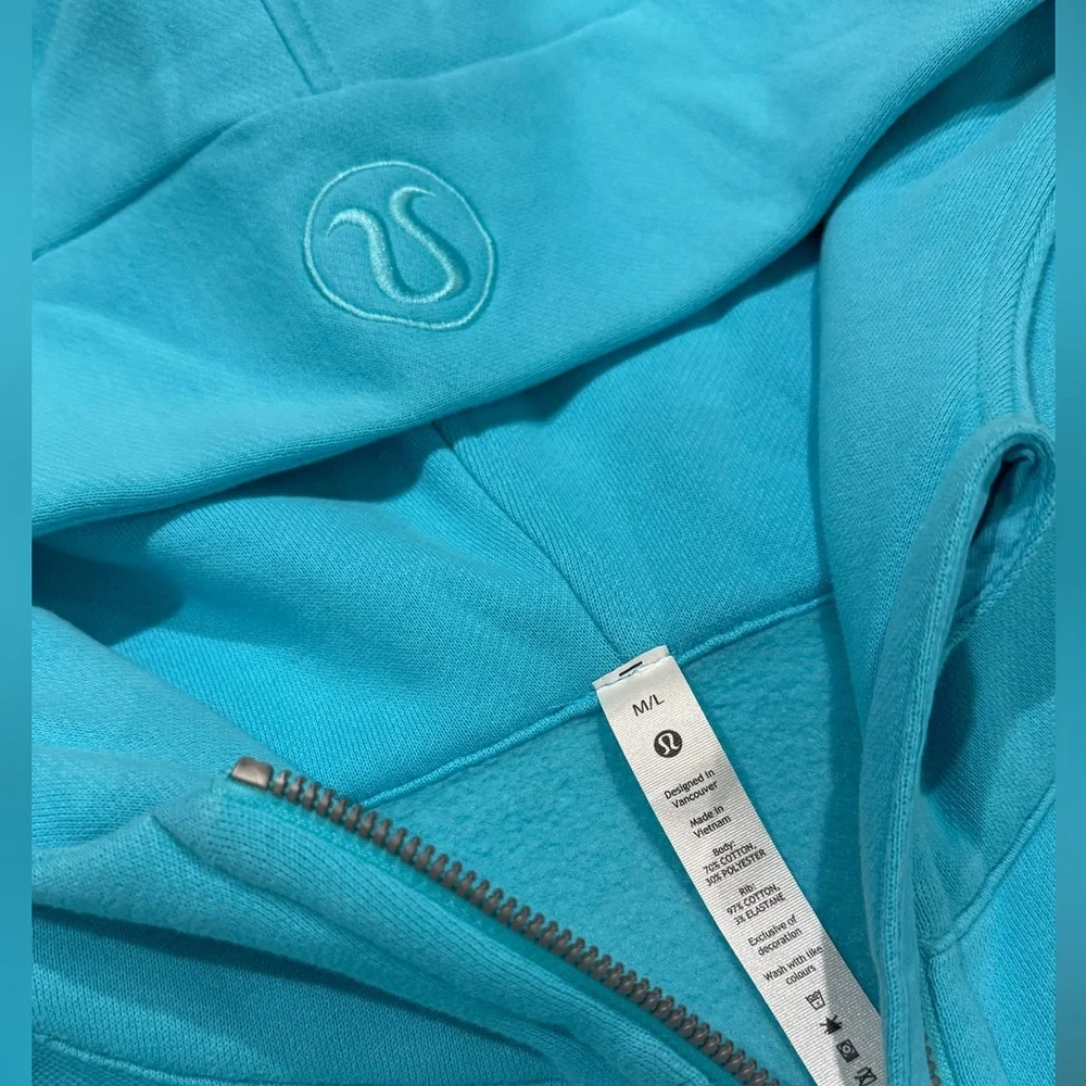 Lululemon Scuba Electric Turquoise NWT - Picture 6 of 7